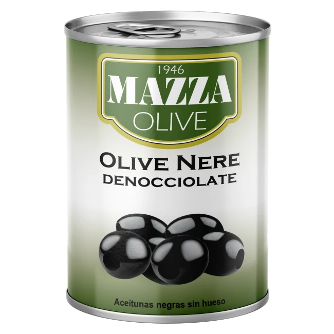 Masline Negre Fara Samburi Mazza 397g